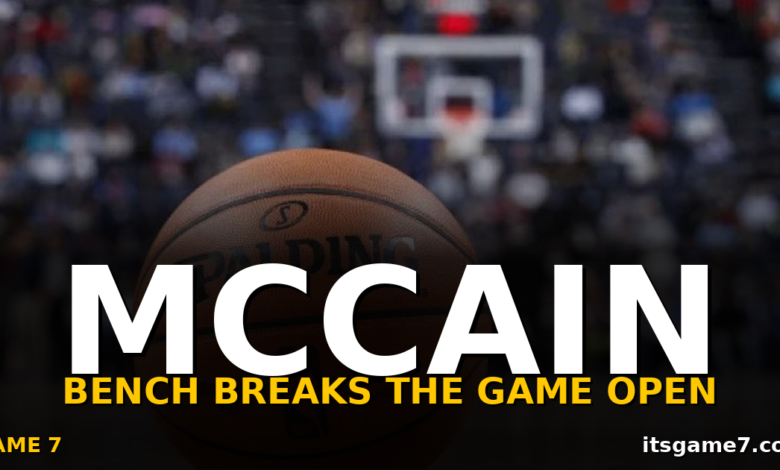 Jared McCain's 24-Point Bench Performance Was the Difference in Thunder's Game 3 Win