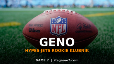 Geno Smith Is Already Hyping Up Jets Rookie Cade Klubnik