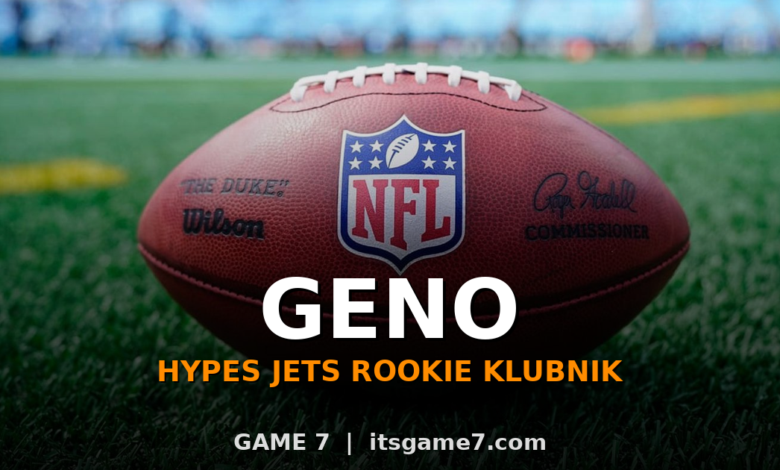 Geno Smith Is Already Hyping Up Jets Rookie Cade Klubnik