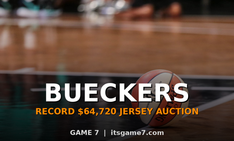 Paige Bueckers' WNBA Debut Jersey Sells for Record $64,720 at Auction