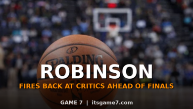 Knicks' Mitchell Robinson Sends Profane Message to Critics Before NBA Finals