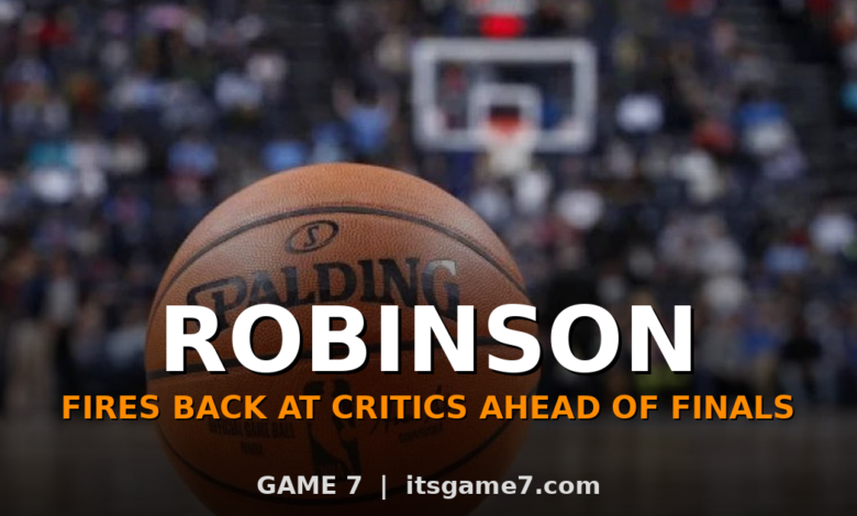 Knicks' Mitchell Robinson Sends Profane Message to Critics Before NBA Finals