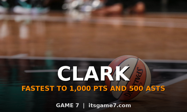 Caitlin Clark Becomes Fastest WNBA Player to 1,000 Points and 500 Assists