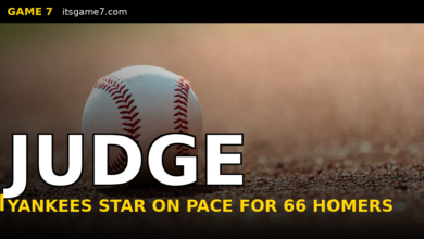 Aaron Judge Is on Pace for 66 Home Runs. The AL Record Holder Is Chasing Himself.