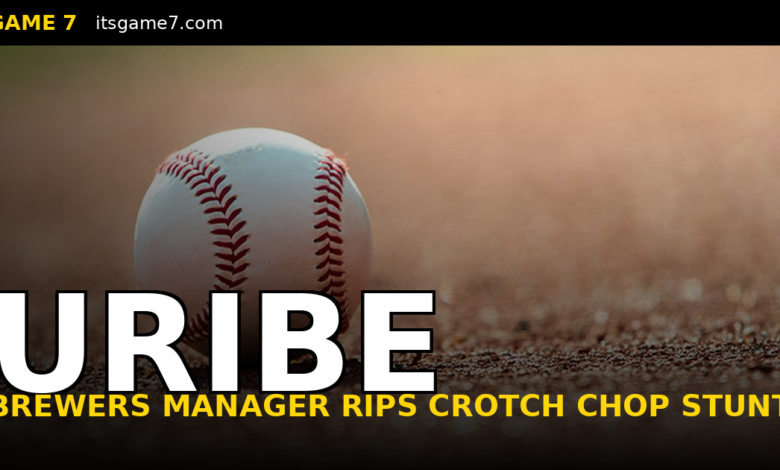 Abner Uribe's Crotch Chop Celebration Got His Own Manager to Call Him 'Unacceptable.' Now What?