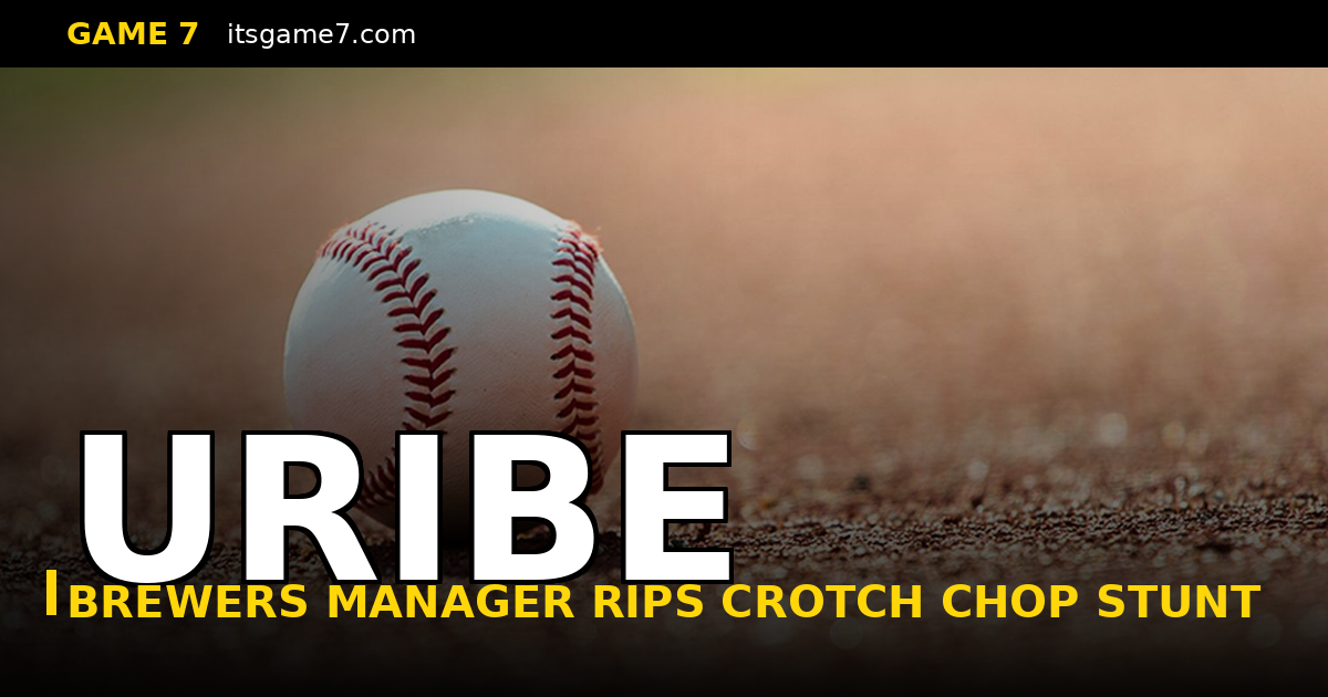 Abner Uribe's Crotch Chop Celebration Got His Own Manager to Call Him ...