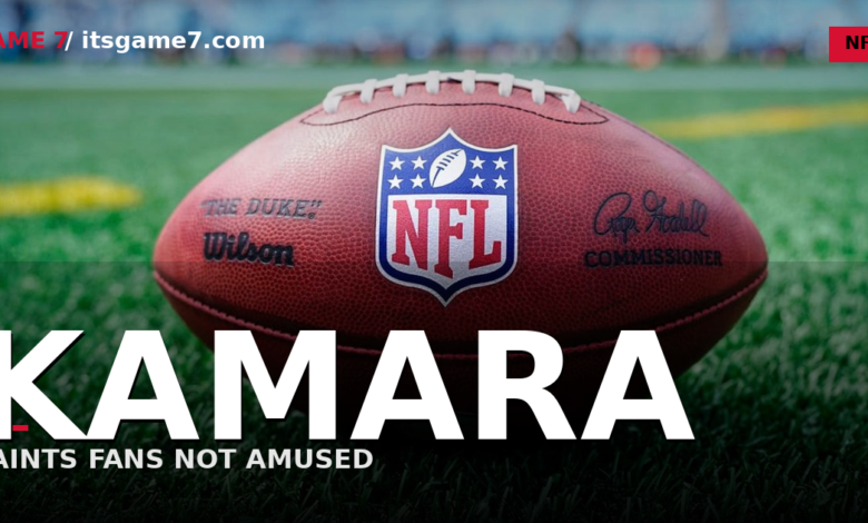 Alvin Kamara Pretended to Tear His Hamstring at a Savannah Bananas Game and Saints Fans Lost It