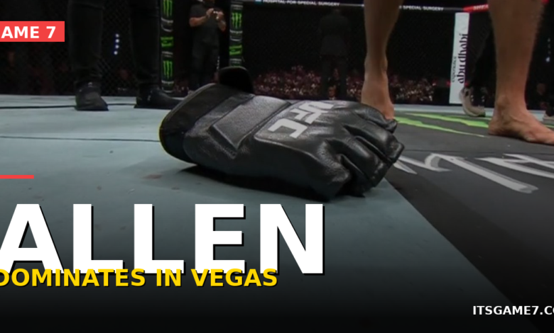 Arnold Allen Outpoints Melquizael Costa in UFC Fight Night Main Event 1