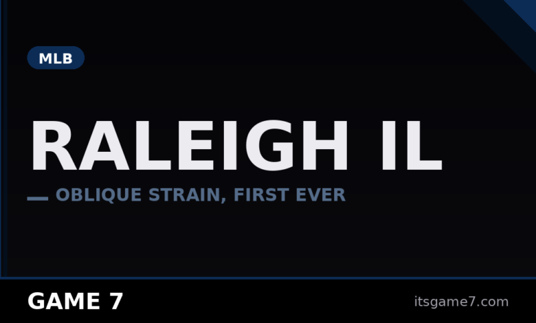 Cal Raleigh Hits the IL for the First Time Ever: What's Next for Seattle?