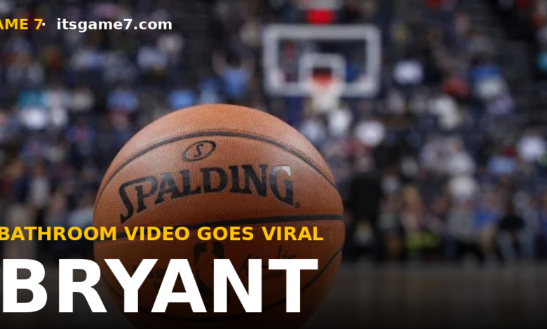 Spurs Rookie Carter Bryant Filmed Using Public Bathroom Mid-Game During Western Finals 1