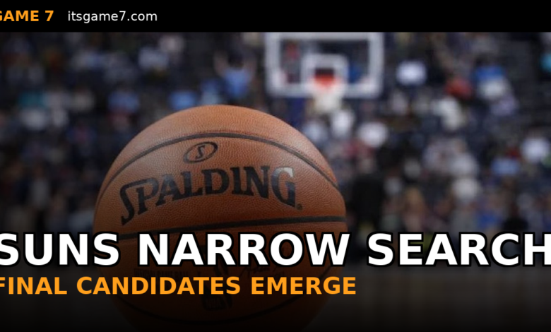 Phoenix Suns Narrow Coaching Search to Final Candidates as Mat Ishbia Decision Looms