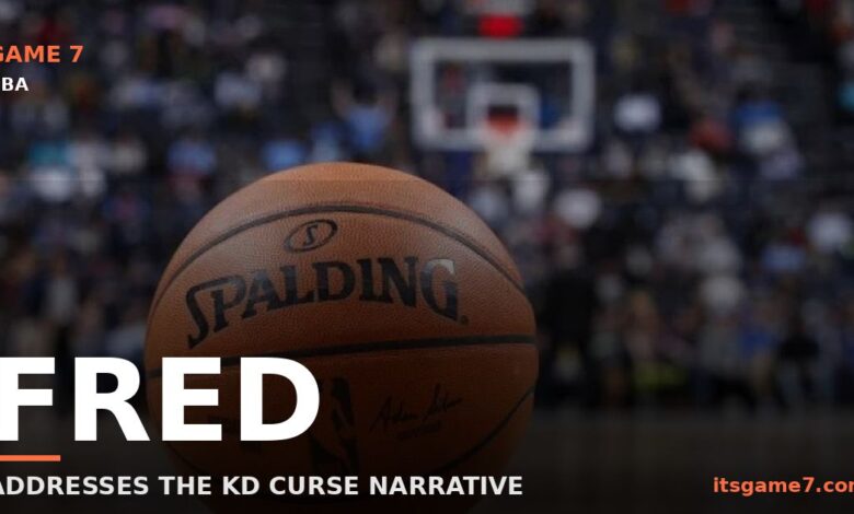 Fred VanVleet Addresses Kevin Durant 'Curse' Talk and Rockets' Burner Account Drama