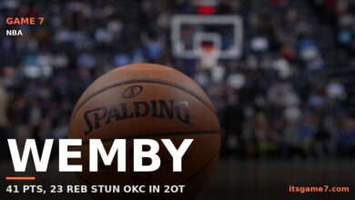 Wembanyama Drops 41 Points and 23 Rebounds as Spurs Steal Game 1 in Double Overtime