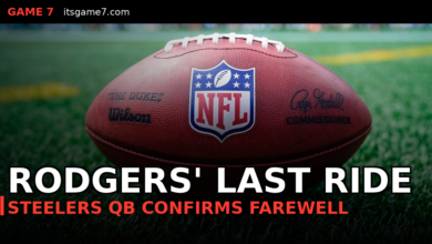 Aaron Rodgers Announces 2026 Will Be His Final NFL Season With Steelers