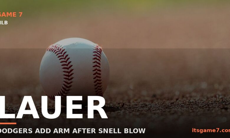 Dodgers Acquire Eric Lauer From Blue Jays for Cash to Backfill After Blake Snell Surgery