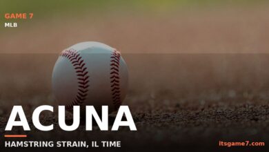 Ronald Acuña Jr. Hits the Injured List With Grade 1 Hamstring Strain