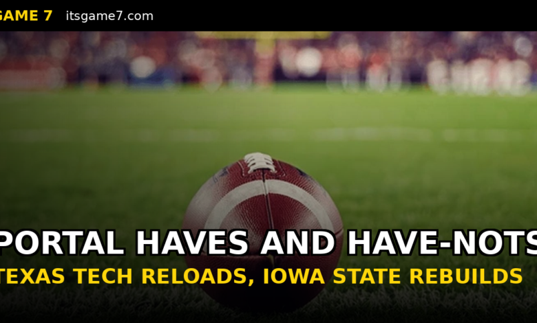 Transfer Portal Winners and Losers: Why Iowa State Was Gutted While Texas Tech Loaded Up