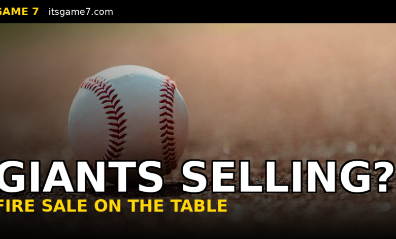 Are the Giants Headed for a Fire Sale? Robbie Ray and a Pricey Core Could Be Available