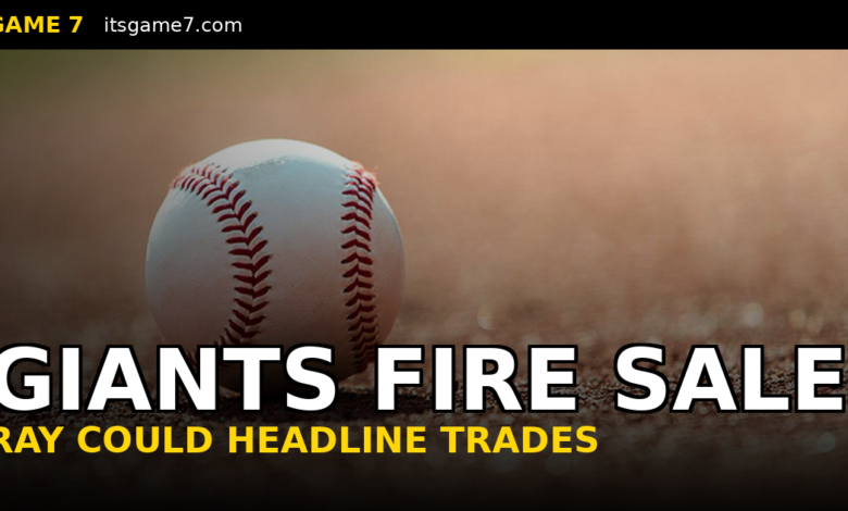 Giants Headed for Fire Sale With Robbie Ray Expected to be Top Trade Chip