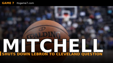 Donovan Mitchell Refuses to Touch LeBron James to Cleveland Question After Knicks Sweep
