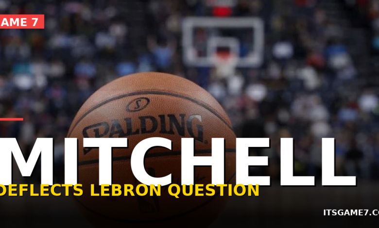 Donovan Mitchell Shuts Down Loaded LeBron James Question After Cavs Sweep 1