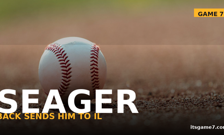 Rangers Place Struggling Corey Seager on Injured List With Back Inflammation