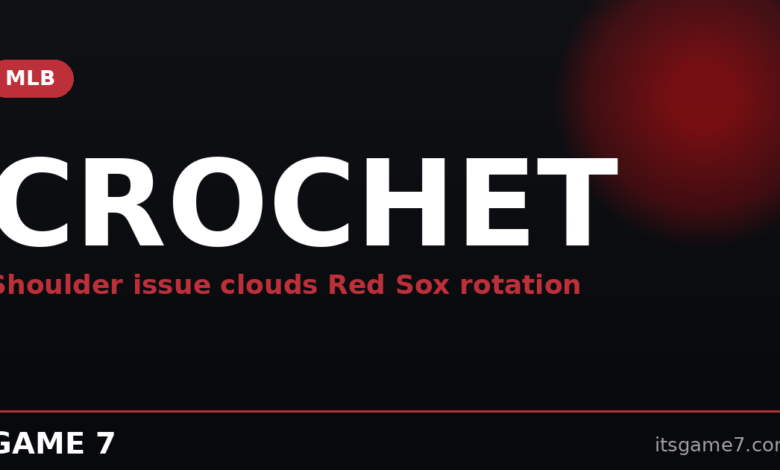 Garrett Crochet's Shoulder Inflammation Has Red Sox Fans Nervous: How Long Is the Ace Out? 1