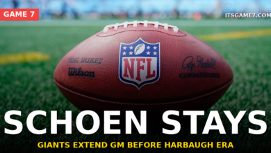 Why the Giants Locked Up GM Joe Schoen Through 2029 Before John Harbaugh Coaches a Game 3