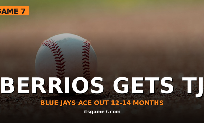 Jose Berrios Has Tommy John Surgery and Will Miss Rest of 2026 and Most of 2027