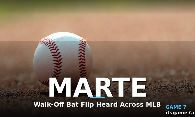 Ketel Marte Crushes Walk-Off Home Run vs Giants and Delivers the Coldest Bat Flip of the MLB Season