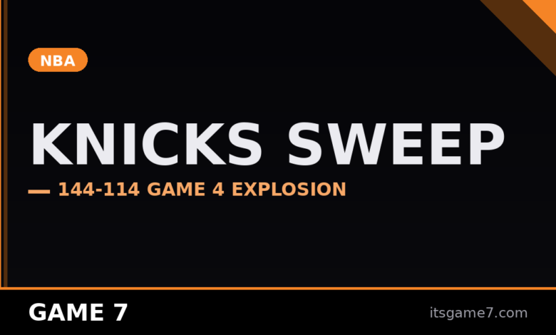 Knicks Sweep Sixers, Hit 25 Threes, and Look Like the Real Deal in the East