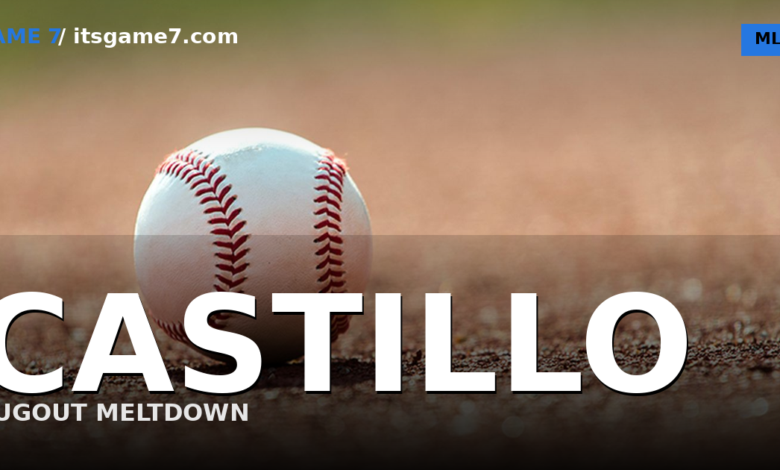 Luis Castillo Slams His Jacket in the Dugout After Getting Pulled in Mariners Win: He Was Pitching Too Well to Care About the Plan