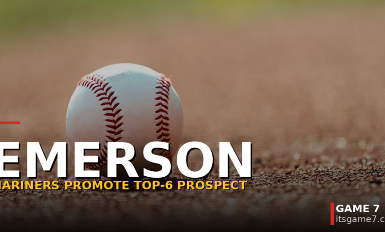 Mariners Calling Up Colt Emerson to Make MLB Debut as Top Prospect Promotion Set