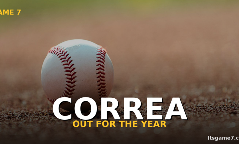 Carlos Correa Out for the Season After Tearing Ankle Tendon, Twins Lose Their Captain 1