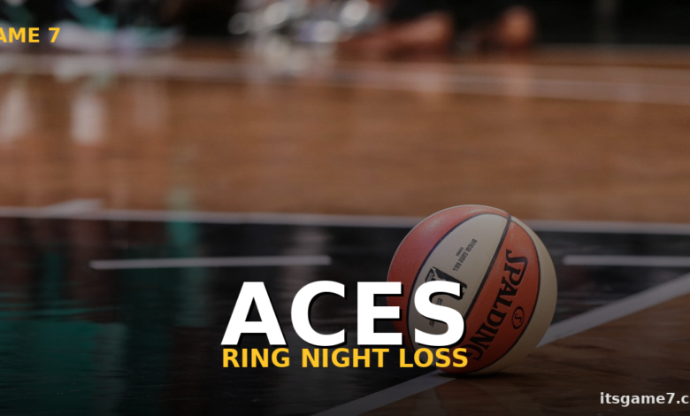 The Aces Got Blown Out on Ring Night. Is the Defending Champion Already in Trouble? 1