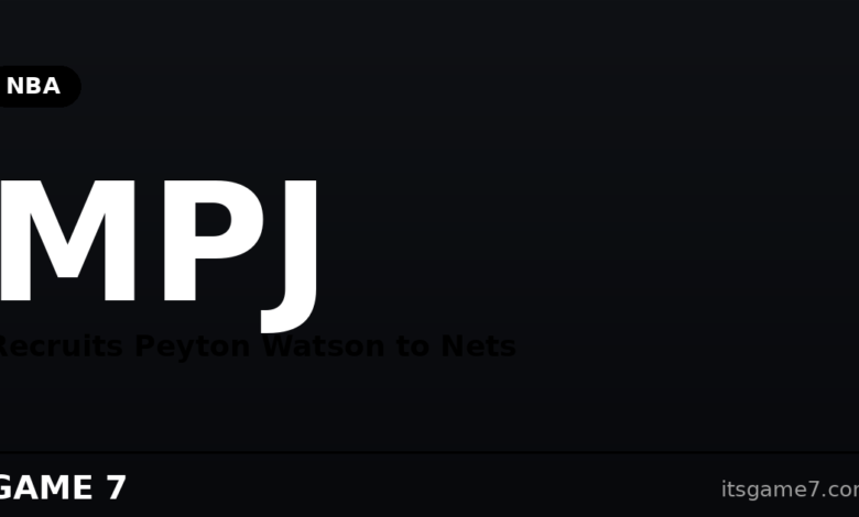 Michael Porter Jr. Recruits Peyton Watson on Instagram: Could a Nets Reunion Actually Happen? 1