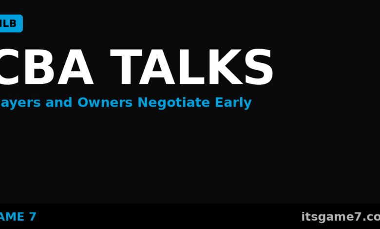 MLB Players and Owners Start CBA Talks Early, and That Could Actually Be a Good Sign