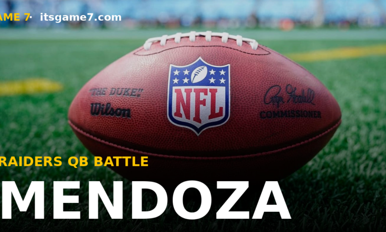 Raiders Rookie Fernando Mendoza Working With Third-String at OTAs Behind Cousins, O'Connell 1