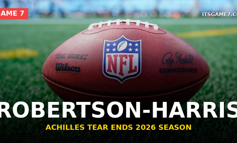 Giants DL Roy Robertson-Harris Tears Achilles at OTAs, Will Miss Entire 2026 Season 1