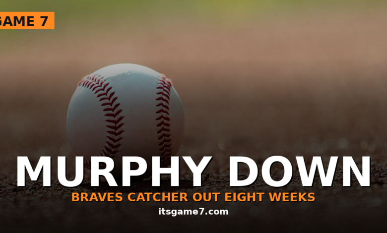 Braves Lose Sean Murphy for Eight Weeks as Catcher Goes Down With Fractured Finger