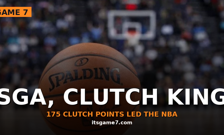 Shai Gilgeous-Alexander Wins NBA Clutch Player of the Year After Leading League in Late-Game Buckets