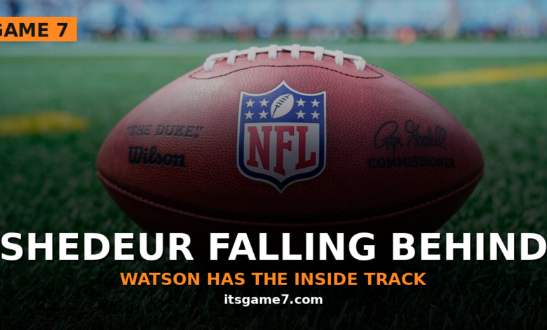 Shedeur Sanders Is Losing the Browns Quarterback Battle to Deshaun Watson and Cleveland's Cap Sheet Is to Blame