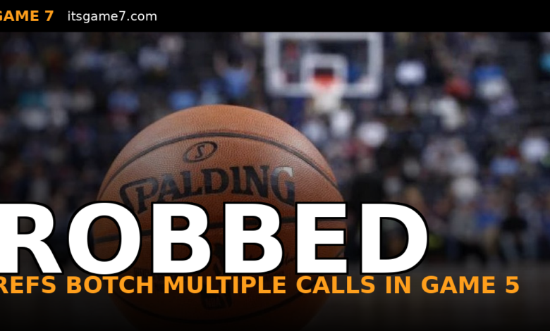 The Refs Stole Game 5 From the Spurs. The Thunder Are Going to the Conference Finals Anyway.