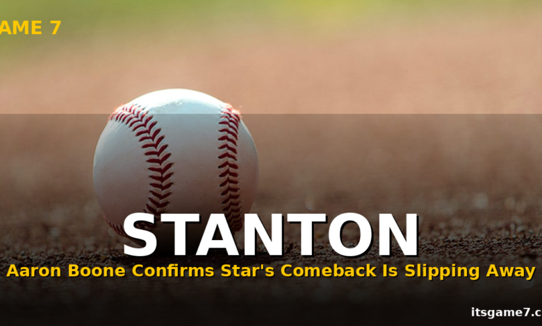 Yankees Slugger Giancarlo Stanton Suffers Calf Setback: Return Is Now in Jeopardy