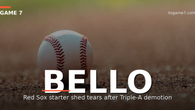 Brayan Bello Breaks Down While Talking About Red Sox Demotion to Triple-A 4