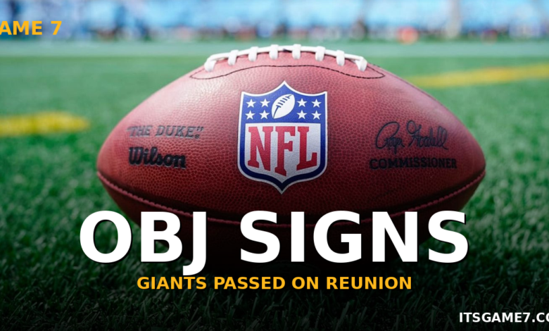 Odell Beckham Jr. Signs With New Team After Giants Pass on Reunion