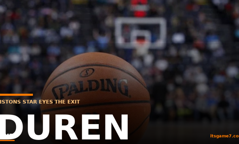 Why Jalen Duren's Future With the Pistons Is in Serious Doubt 1