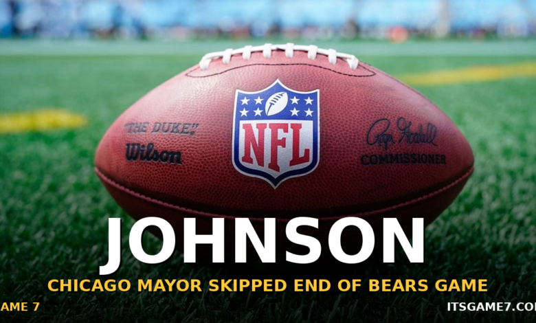 Chicago Mayor Brandon Johnson Admits He Left Bears-Packers Game Early While Pushing for New Stadium