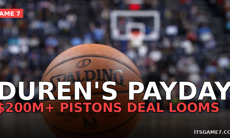 Jalen Duren Free Agency Update: Pistons Expect to Pay Up to $220 Million for Center 1