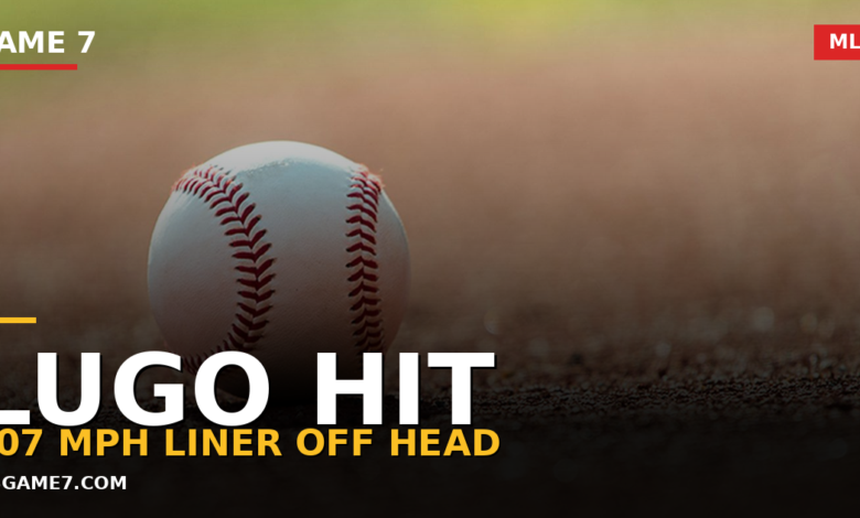Royals' Seth Lugo Takes 107 MPH Liner Off the Forehead, Exits Game vs Rangers 1
